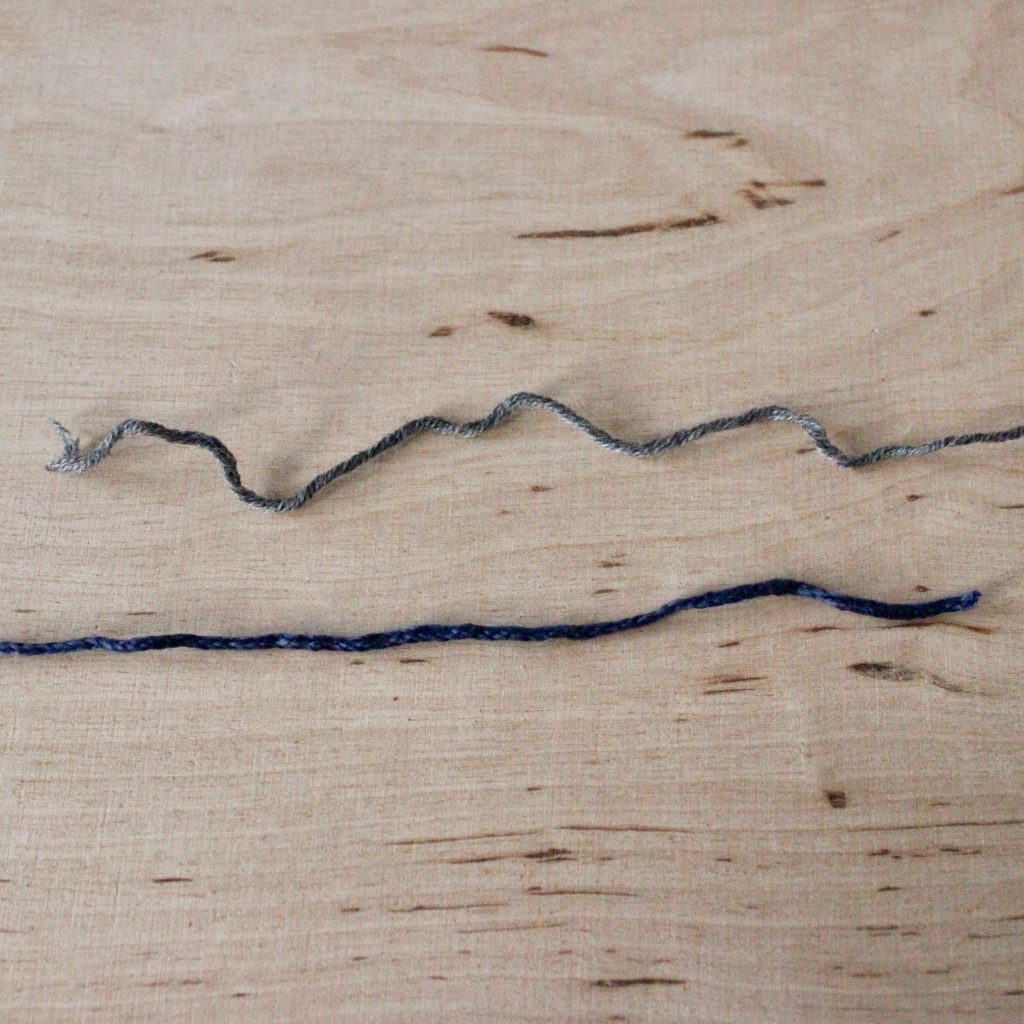 Schritt 1: Garnenden parallel