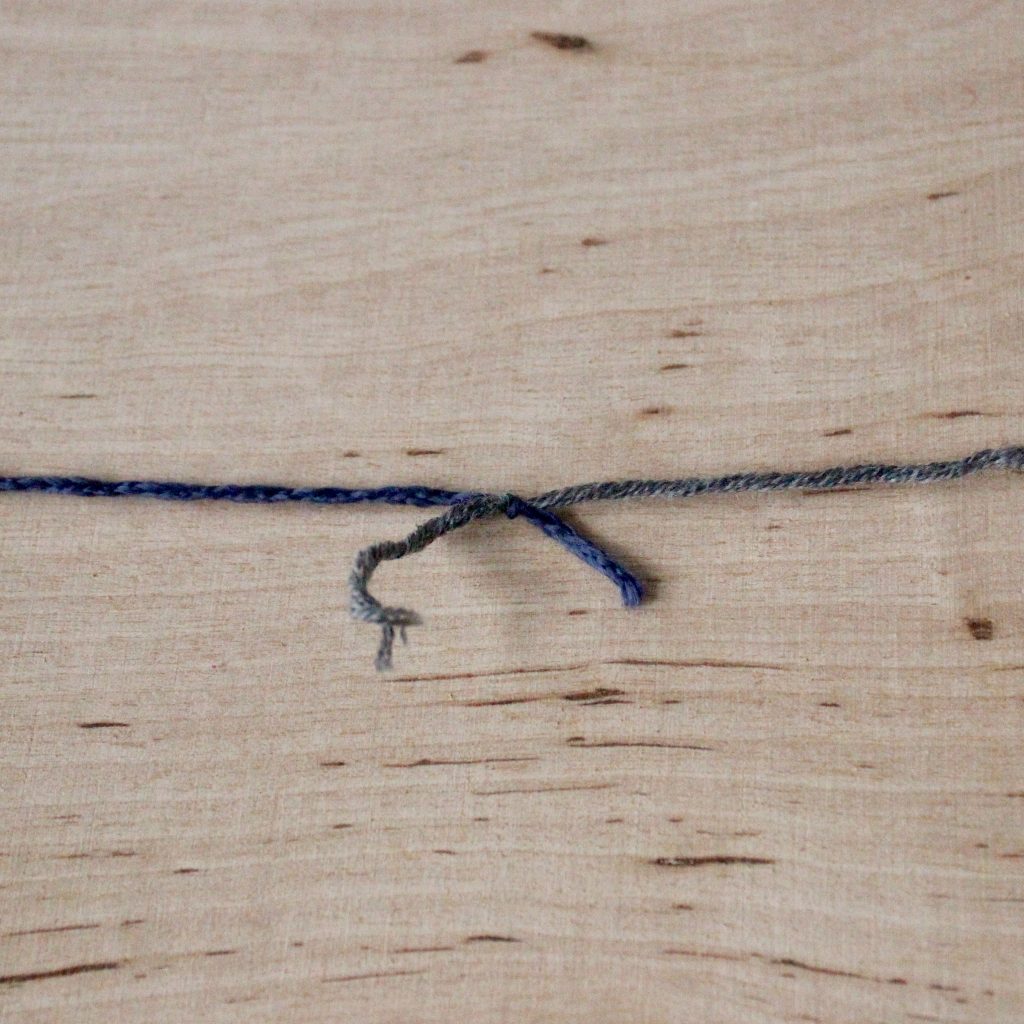 Schritt 5: Knoten verkeilen