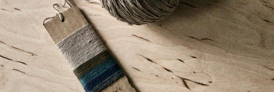 Upcycling-Garn aus Wollresten