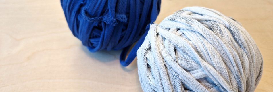 2 Knäuel T-Shirt-Garn